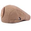 Cotton Beret, Men's Solid Color Cap, Simple Forward Hat, Green Hat, Women's Hat