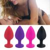 Schlafzimmer-Silikon-Analplug, glatt, volle Stimulation, Hintern, Perlen, Sexspielzeug