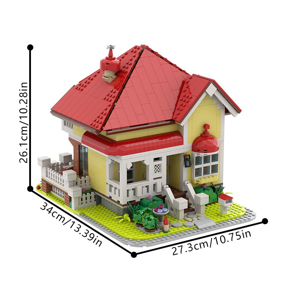 

Moc Дома для овчарок Модель из строительных блоков Модульная архитектура домов для овчарок Креативные кирпичики Сборные игрушки Детские подарки на день рождения