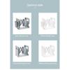 Retractable Book Stand With Pen Holder Creative Student Use Bookshelf Folding Storage Desk Organizer Office Accessories