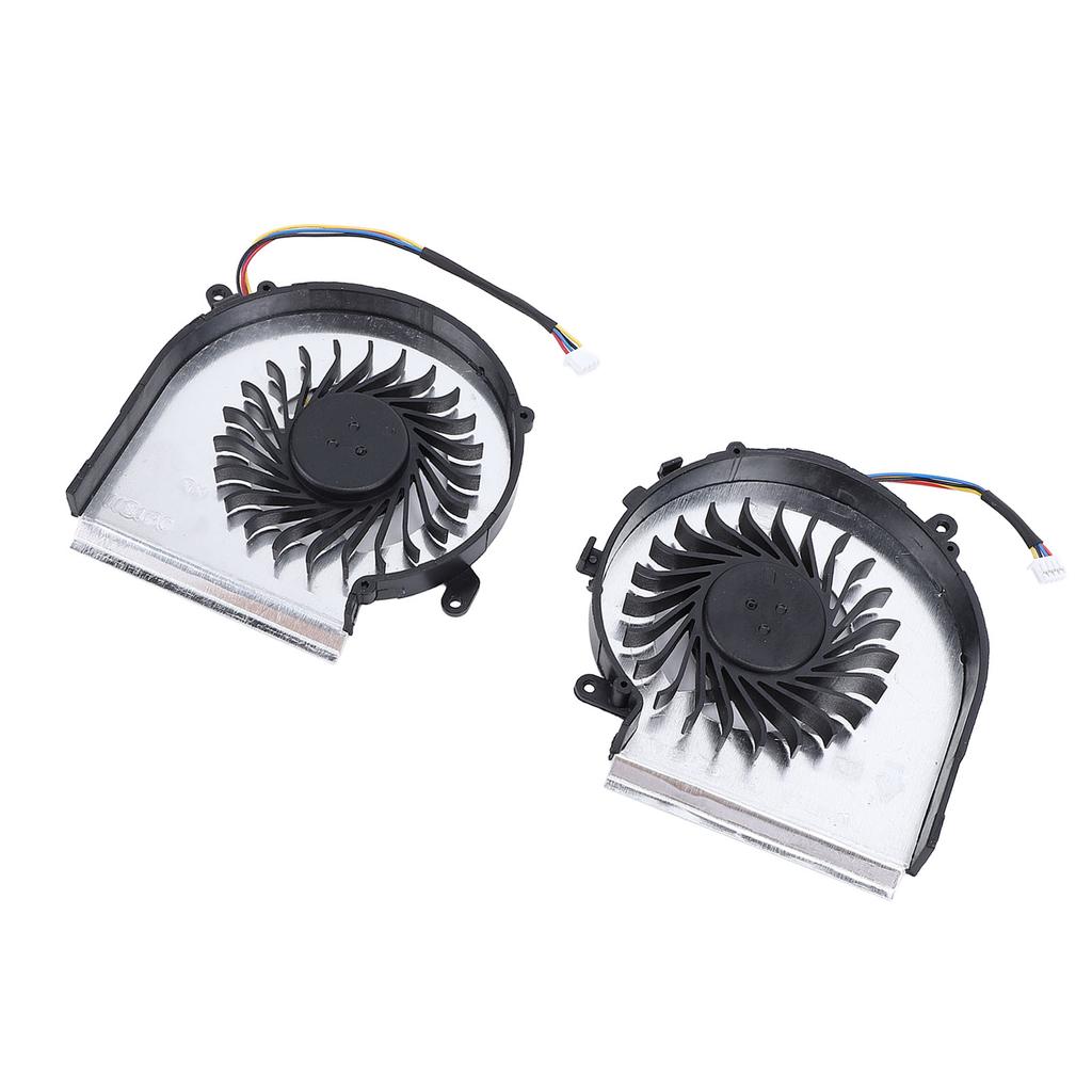 Laptop CPU GPU Cooling Fan Aluminum Alloy 4 Pin Laptop Replacement Cooling Fan with Repair Tools for