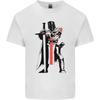 Knights Templar With Broad Sword Kids T-Shirt Childrens