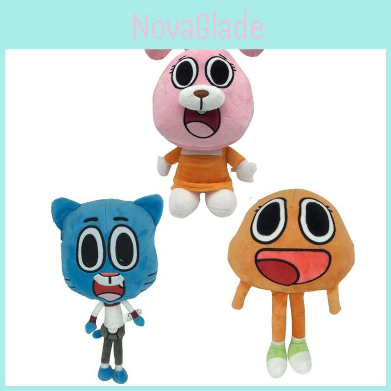 Ultra Soft 9.84" The Amazing World Of Gumball Darwin Plush Toy Perfect For Kids