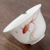 Nanshan Xiansheng Plain Lotus Ceramic Tea Set