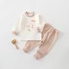 2026 Autumn Kids' Clothing Set: Cartoon Detachable Crotch Pants, Pure Cotton, Class A Quality for Boys and Girls