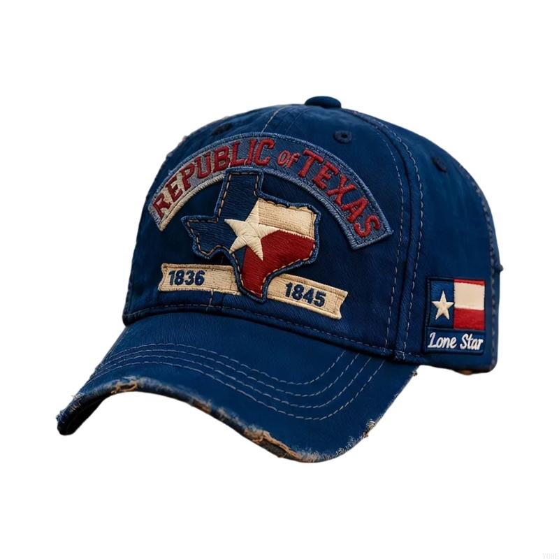 Adjustable Baseball Hat With Embroidered Lettering For Adults Breathable Polyester Fabric Unisex Design Y08E
