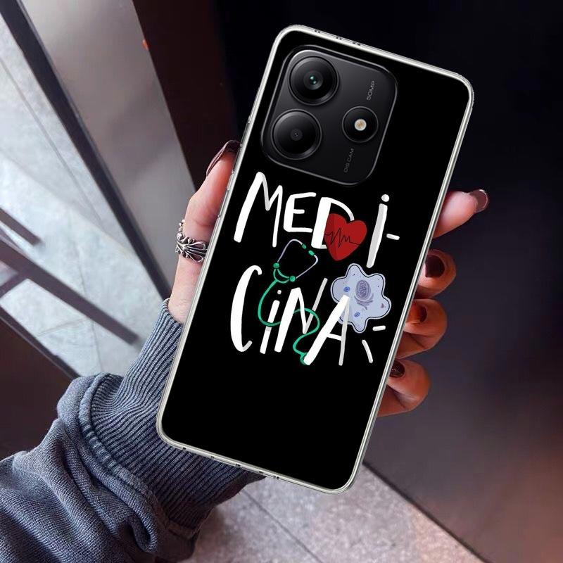 EMT EMS Medical Rescue Phone Case For Xiaomi Redmi Note 15 14 14S 13 12S 12 Pro Plus 11S 11 10S 10 4G Cover 11E 11T 5G Print Fun