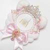 Rosette for Tin Badges Ita Rosette Deco Ita Bag Oshikatsu Oshi Goods Cat Tin Badge Case 57mm 76mm [efShop] [Cat Ears] (Pink, Drop)