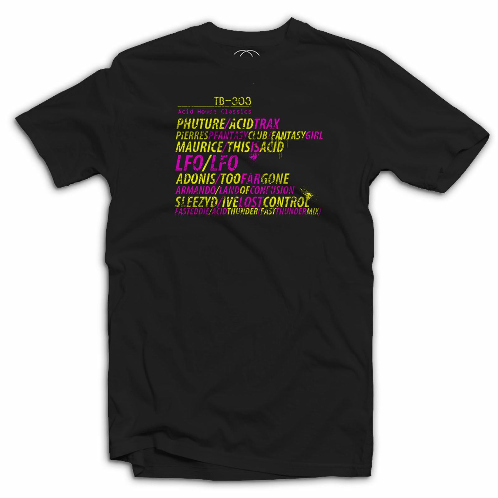 303 Classics T Shirt - Roland Synth Acid House Music Rave Techno 3XL