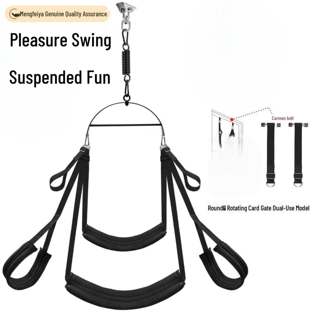 Erotic Hanging SM Swing with Tripod - Carmen Adult Tools