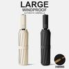 Large 24-Bone Solid-Color Outdoor Sunshade Uv Protection Automatic Umbrella, Light Folding, Simple Yet High-End Large Umbrella