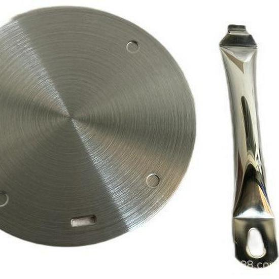 

Кастрюля из нержавеющей стали с теплопроводящей эмалью и изолированной пластиной 24CM