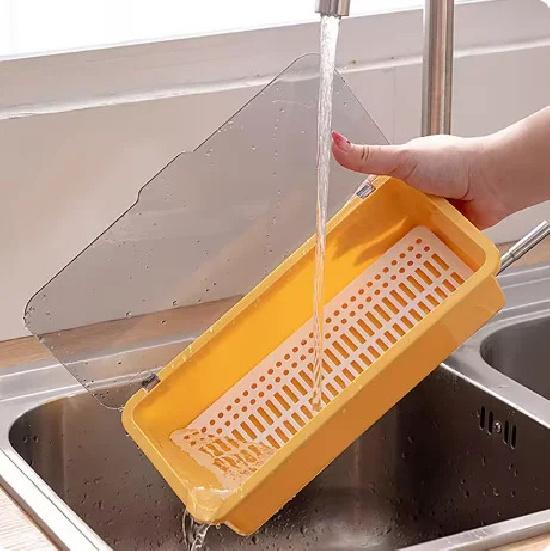 Cutlery Storage Tray Holder Tableware Organizer Spoon Fork Storage Box Plastic Container Cutlery Rack With Lid And Drainer