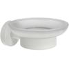 Soap Dish Ravak Kona with Handle Glass White Matte X07P1321