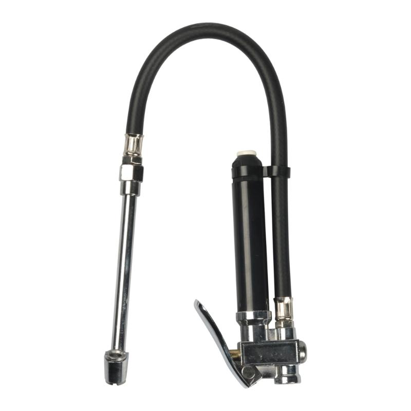 Analogs Tire Inflators with Pressure Gauges, 12" Hoses Single Head Air Chuck,Accurate Air Pressure Tire Gauges 20–120PSI