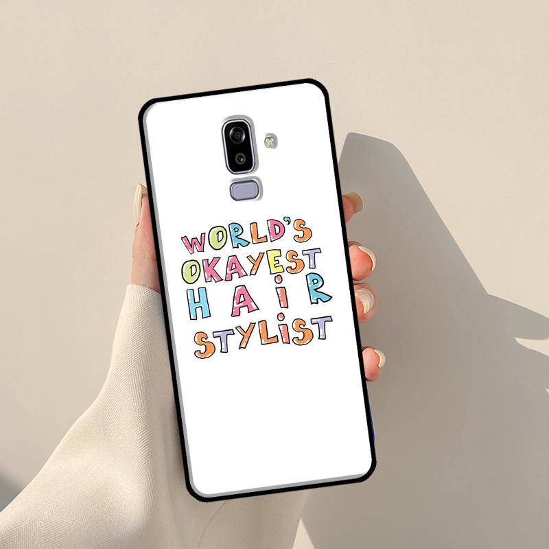 Hair Stylist Hairdresser For Samsung J3 J5 J7 J510 J310 J330 J710 J730 J1 A3 A5 2016 2017 J4 J6 Plus J8 2018 Case