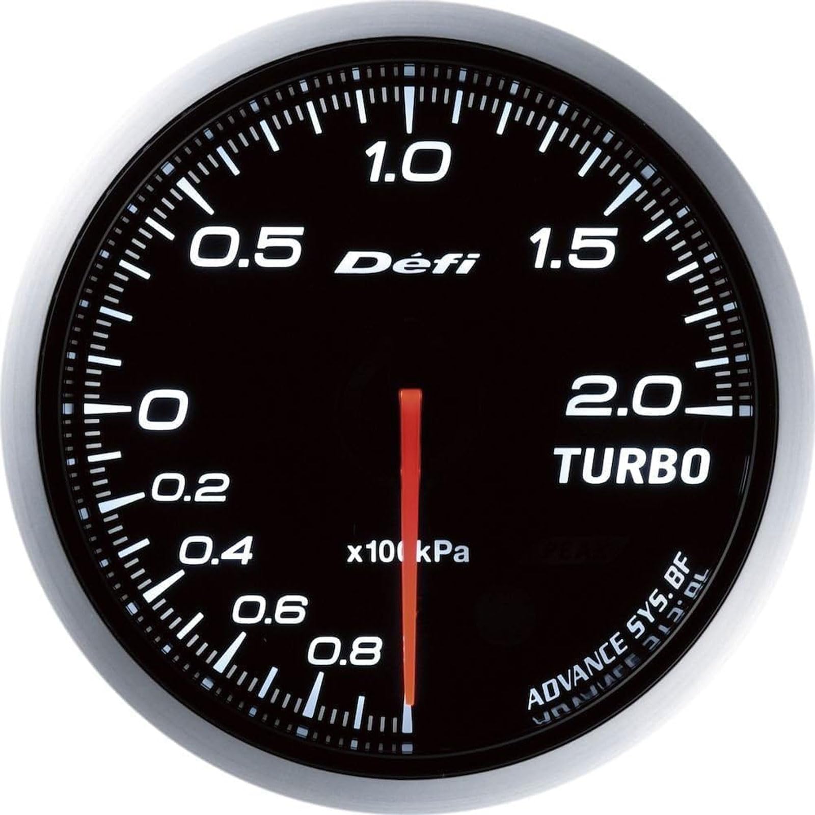 

Nippon Seiki Defi (Defi) Meter [Defi-Link ADVANCE BF] Turbo Gauge 200kPa (White) DF09901