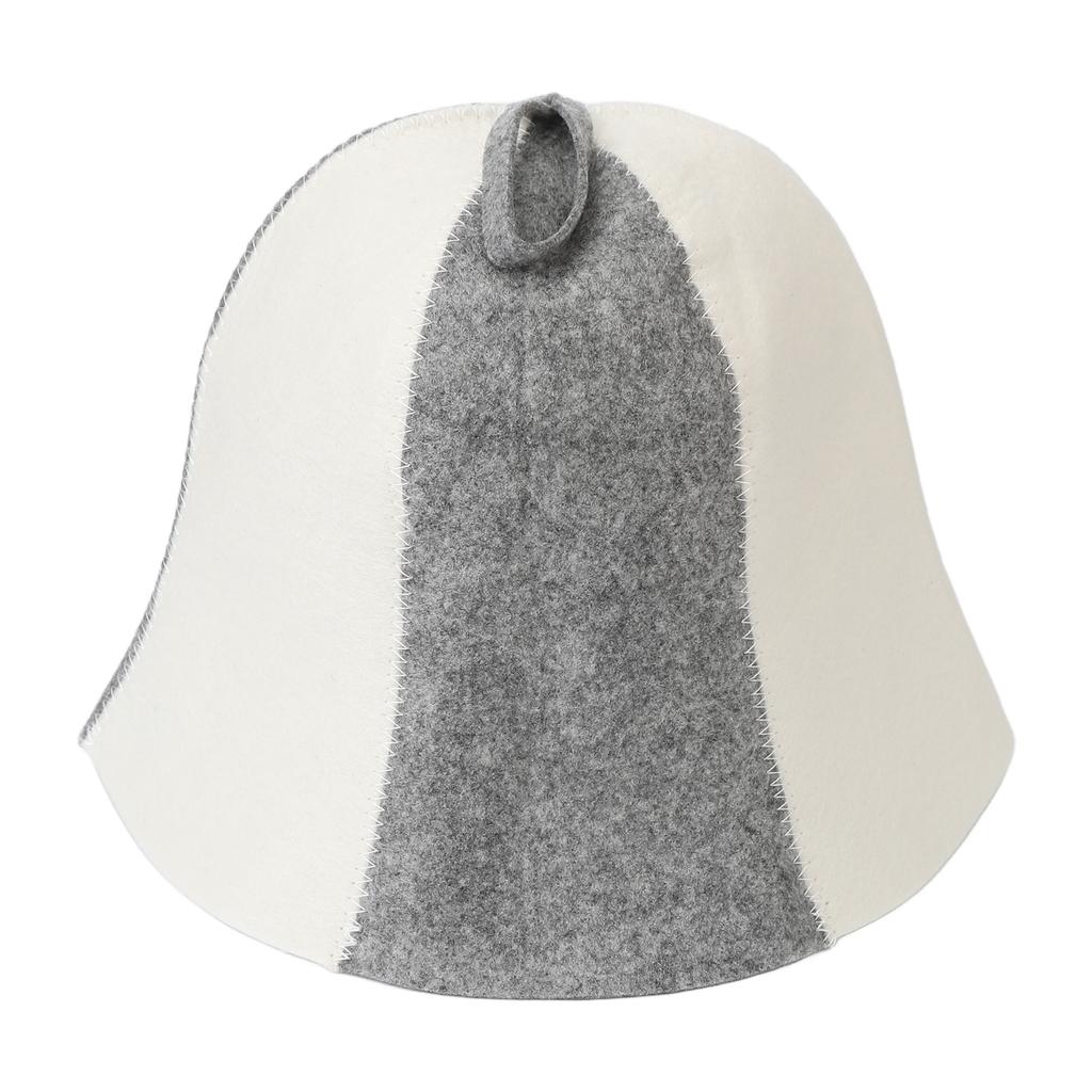 Sauna Hat Water Absorption Breathable Head Protection Felt Sauna Cap Bath Hair Hat for Men Women