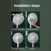 Breathable Fan Safety Protective Mesh Cartoon Mesh Fan Cover Cute Electric Fan Cover  Summer