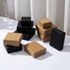 Kraft Paper Jewelry Box for Earrings, Necklaces, Rings & Bracelets