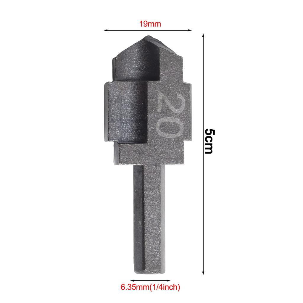 For Water Pipe Expansion Punch Water Pipe Connection Tool PPR Lifting Stepped Drill Bit 20 25 32mm 6.35mm Hexagonal Handle
