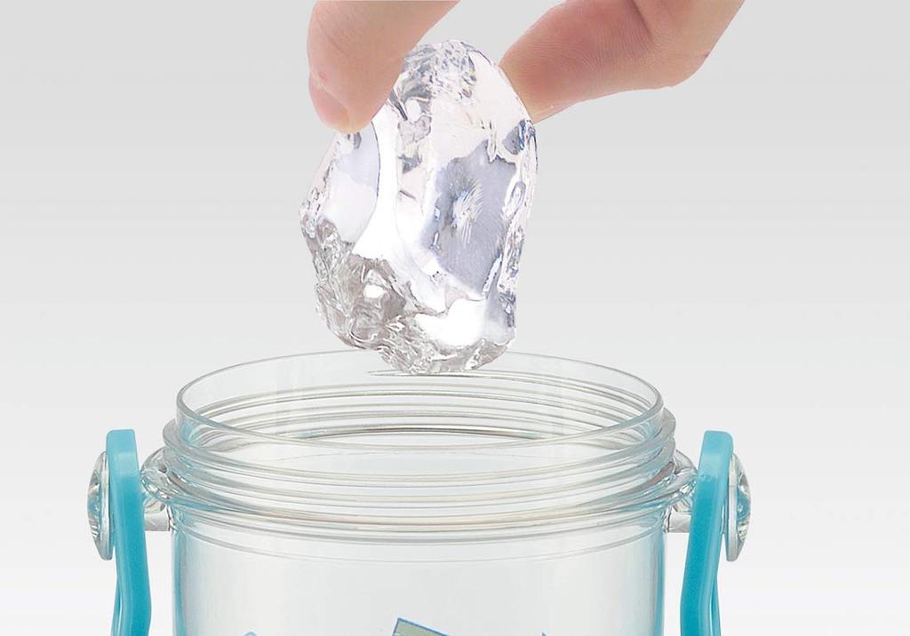 Skater Children's Water Bottle, Clear, 480ml, Plarail, Boys, Made in Japan, PSB5TR