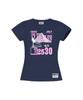Ssobi Desert Semi-Crop Short Sleeve T-Shirt [Navy]