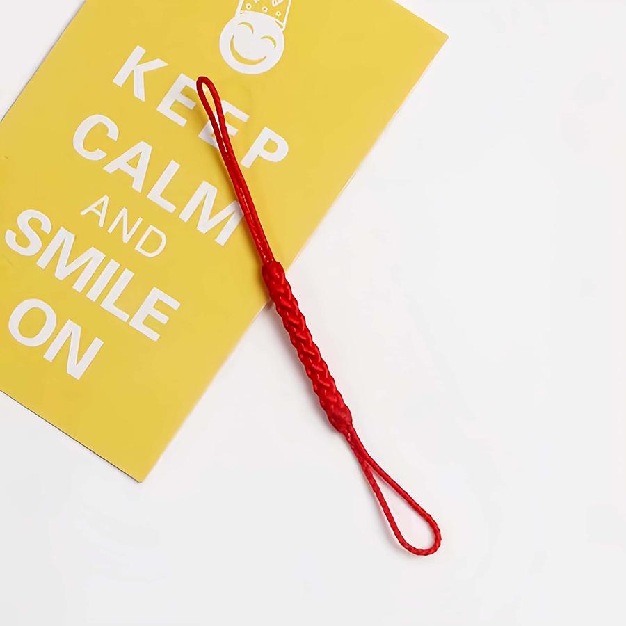 10PCS Double Ended Phone Rope Key Chain Lanyard Hand Knitted Phone Strap Braided Pendant Charms Phone Cord Keychian Accessories