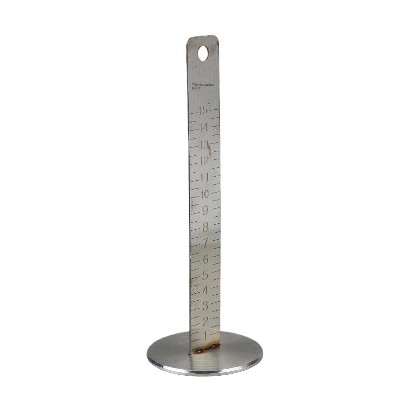 1Pc Double-side Precision Scale Equal Height Ruler Practical Multipurpose Stainless Steel Lay Floor Tile Special Ruler