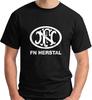 Fn Herstal T Shirt Graphic Top Printed Shirt Short Sleeve Tee Mens