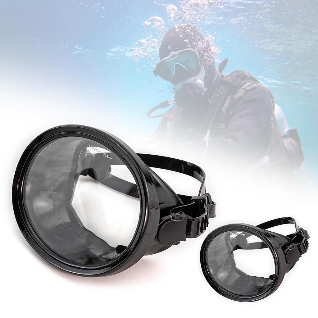 Oval Aquatics Diving Snorkel Mask | Scuba Snorkel Masks Goggles for Scuba Diving Snorkeling Freediving and Swimming