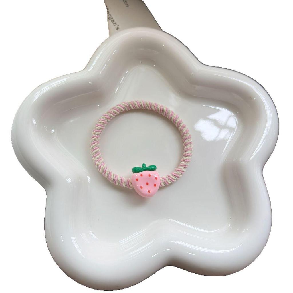 Strawberry Hair Tie: Cute & Versatile Hair Accessory for Students & Couples