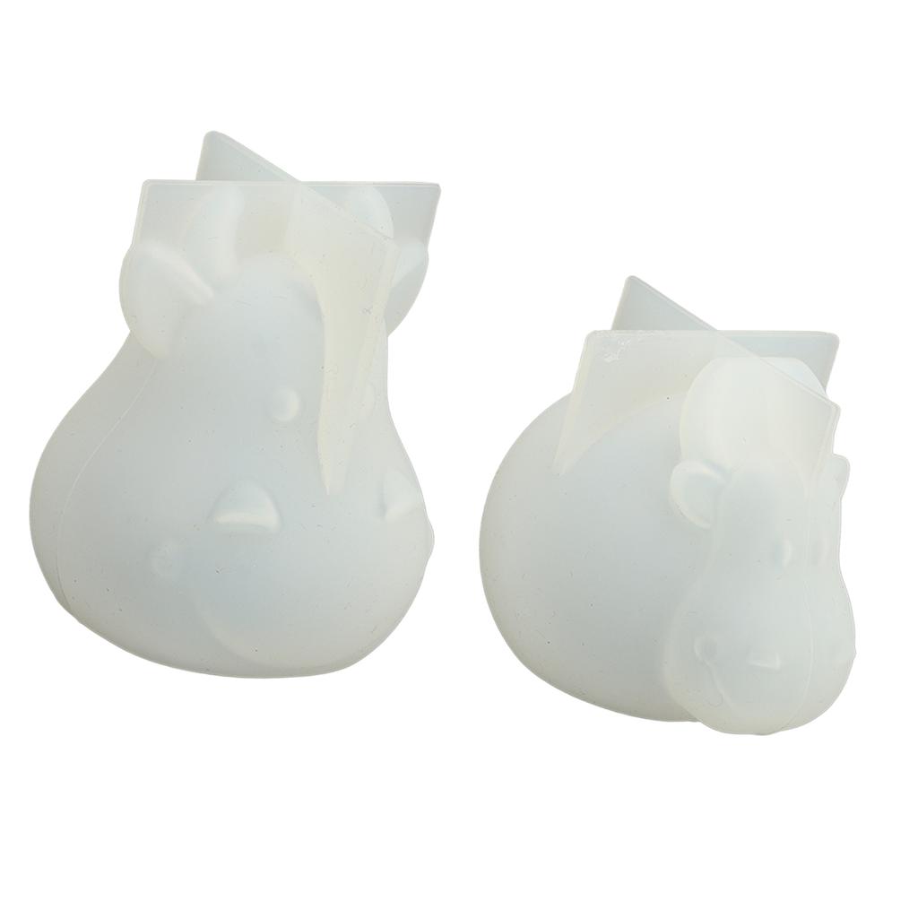 Kuh Silikonform 3D Tier Rind Epoxid Silikon DIY Dreidimensional DIY Tropfkleberform für DIY