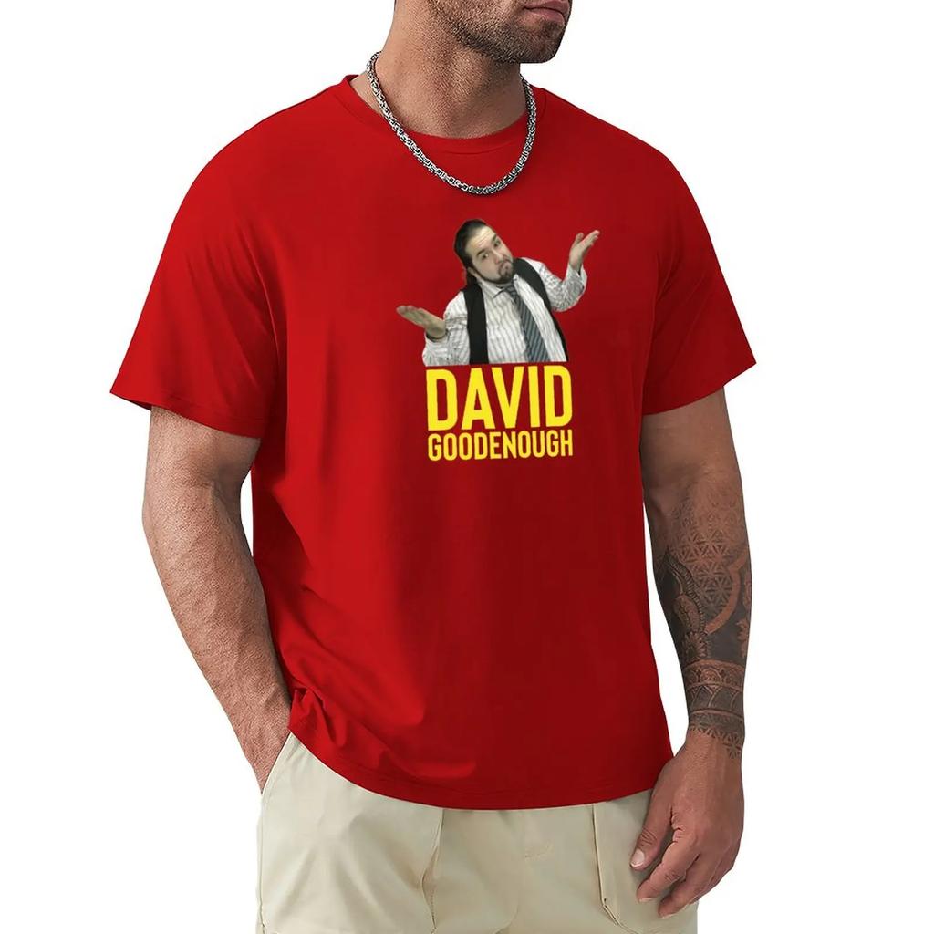 Attic Player  JdG David Goodenough TShirt Blacks Shirts Graphic Tees Customs T Shirts for Men