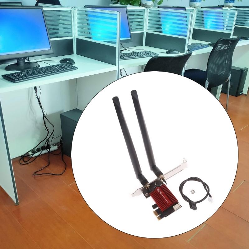 Band 2.4G/5Ghz Wifi For  7260AC Wireless 7260 802.11ac 867Mbps WIFI -compatible 4.0 Card with Antenna