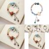 Summer 2024 Chinese Ceramic Shell Butterfly Bracelet Unisex Gift Souvenir