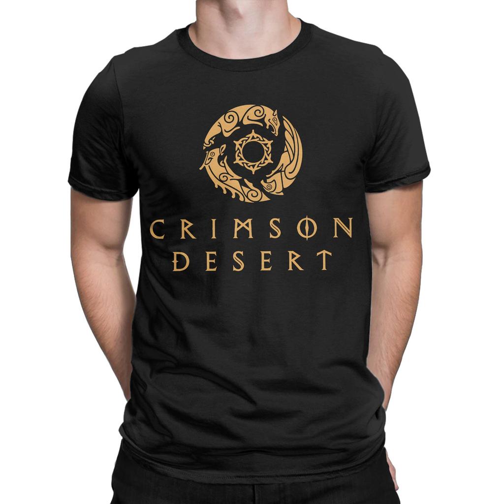 Novelty Crimson Desert 2026 Tshirt Unisex Round Neck 100 Cotton T Shirts Short Sleeve Tees 4xl 5xl Clothes