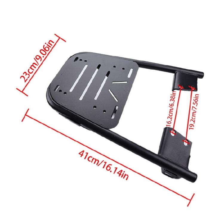 Rear Trunk Luggage Rack Extension Stable Luggage Support with Simple Installation for Electric Bikes for M95C/M85C/M80C