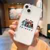 Friends TV Show Central Perk Luxury Transparent Soft Phone Case For iPhone 15 14 13 12 11 Pro Max XS X XR 7 8 Plus Cover Fundas