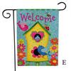 Garden Flag Indoor Outdoor Home Decor Letters Flowers Flag