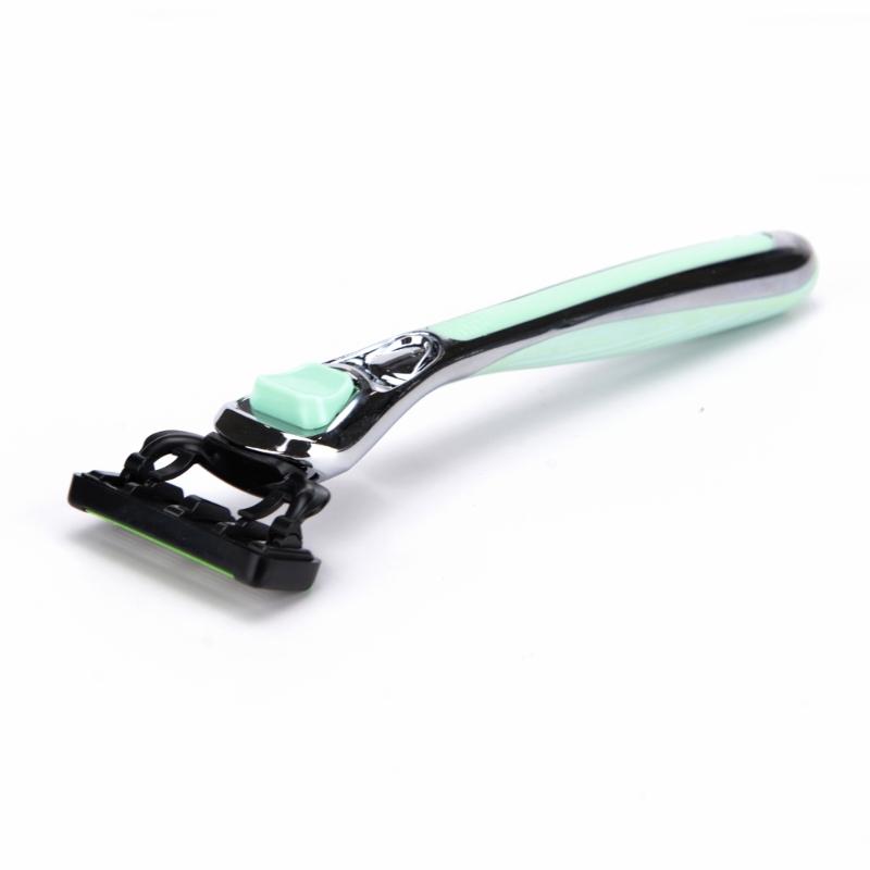 Safety Razors Safety Shaving Razors Metal Razors with 5 Safety Razors Blades,Ecofriendly Razors with Ergonomic Handle