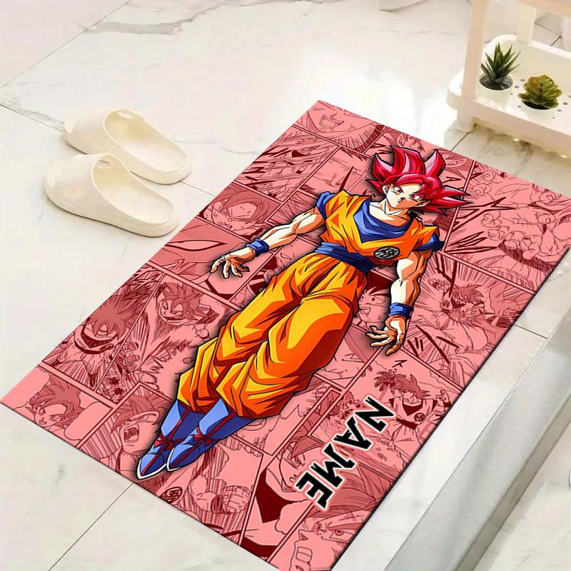 Custom 1Pc Super Saiyan Artwork Rug Office Carpet Indoor Outdoor Entrance Doormat Nonslip Soft And Comfortable Living Room D291541