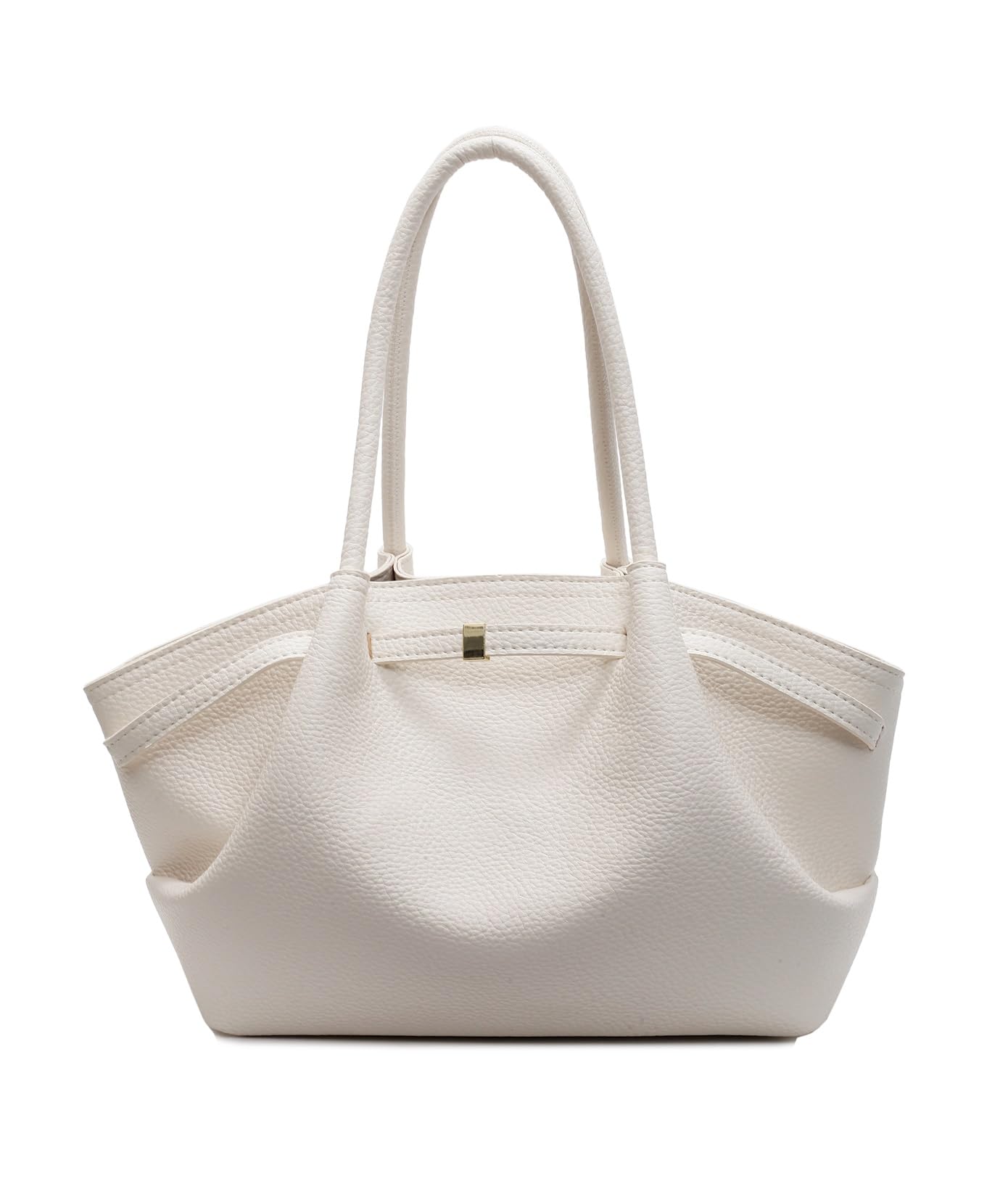 

Tote mini for large for storage for white [House Yayoi] bag, bag, women, leather, lightweight, simple, light, plain, cute, stylish, self-supporting, білий