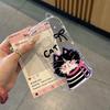 The New Model Is Suitable for Iphone11 Bow Cat with Bracelet, Mobile Phone Case, Apple 11 Cat Ear Transparent Protective Case.