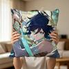 Venti Genshin Impact Pillow Cover Sofa Couch Cushion Case Creative Workspace Accent Home Decor