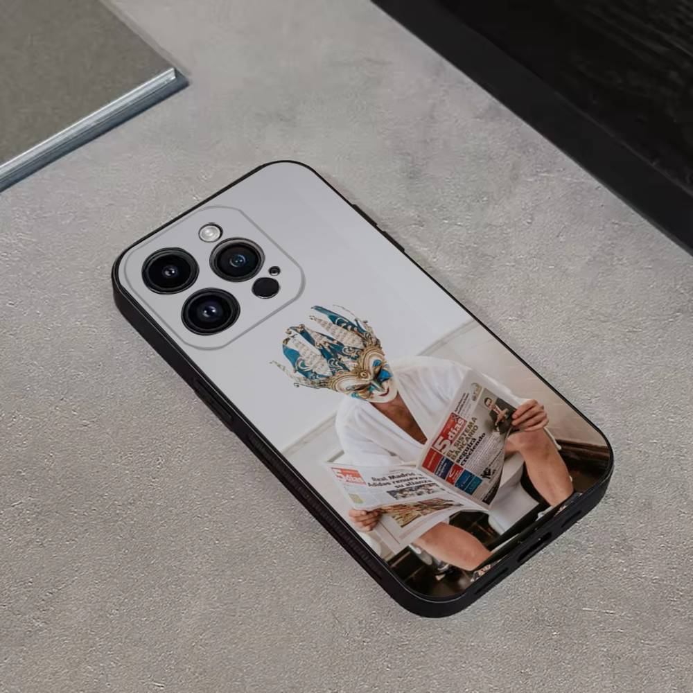 

DJ Boris Brejcha Phone Case For iPhone 17,16,15,14,13,12,11 Plus,Pro Max,XS,X,XR,SE,Mini,8,7,Soft Silicone Black Cover iPhone17promax