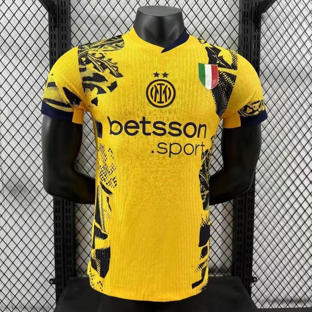 Inter Milan Serie A Adult Player Edition Football Jersey - Customizable Number