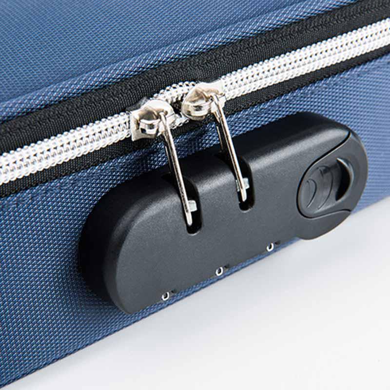 Astuccio Portapenne Con Password - Doppio Strato, Grande Capacità, Leggero, Per Scuola E Ufficio, Rosa