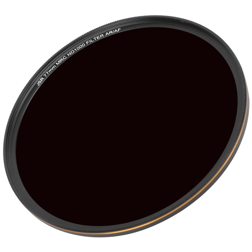 Junestar Neutral Density Dimming Lens ND Filter MRC ND1000 for SLR Mirrorless Camera Lens77mm  3in