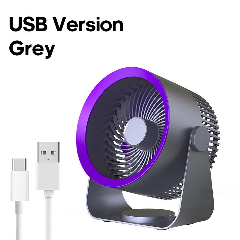 4000mAh USB Multifunctional Electric Fan Circulator Wireless Portable Home Quiet Ventilator Desktop Wall Ceiling Fan Air Cooler